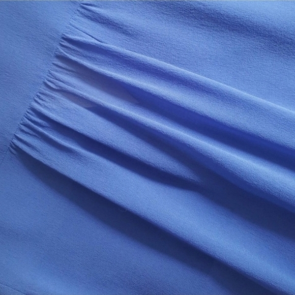 🇨🇦 Aritzia Babaton Blue Finley Blouse - Picture 15 of 16